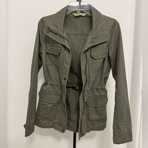 Hollister Khaki Utility Jacket